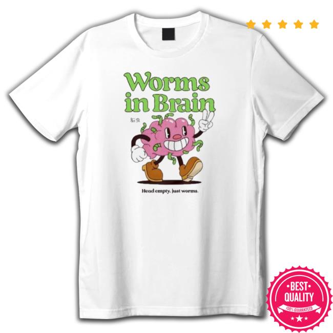 Official Worms In Brain Head Empty Just Worms Sweater