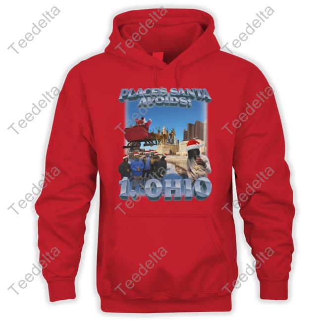 Swagstimulus Places Santa Avoids 1 Ohio Shirt