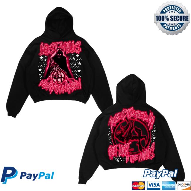 Official Lostinthehills x Youngboy Lost In The Hills Mohawk Hoodie