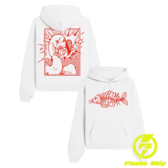 Official Flim Flam Merch Store FF Fishbone Shirt New White FlimFlam Apparel Clothing Shop