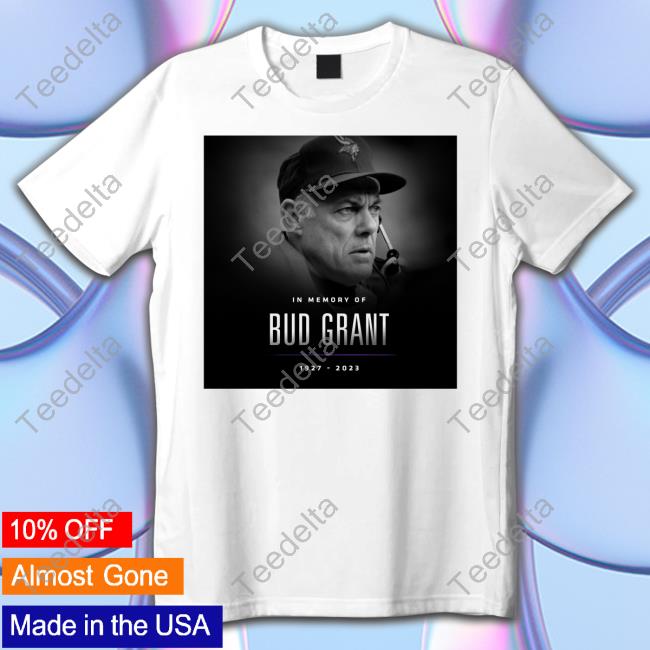 Minnesota Vikings In Memory Of Bud Grant Long Sleeve