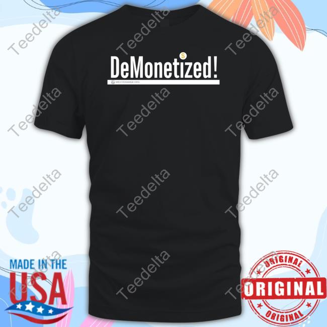Wearechange Merch Demonetized T Shirt