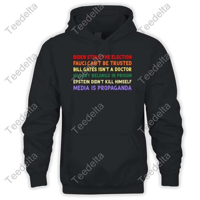Biden Stole The Election Fauci Can't Be Trusted Hoodie