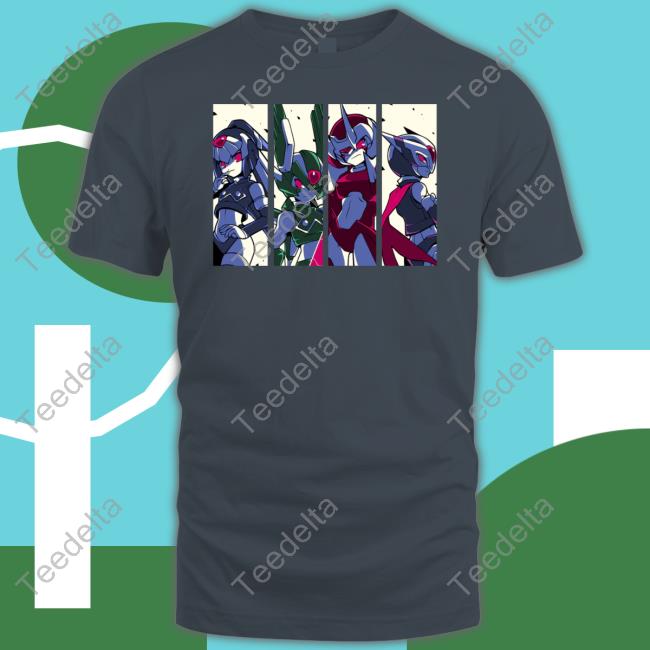 Mega Man Four Guardians Tee Shirts Wario64