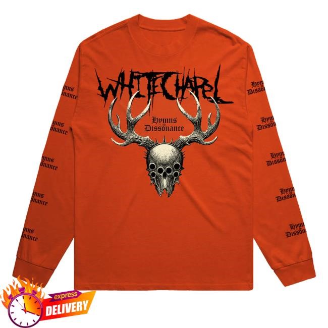 Whitechapel Merch Shop Store Official Dissonance Orange New Shirt