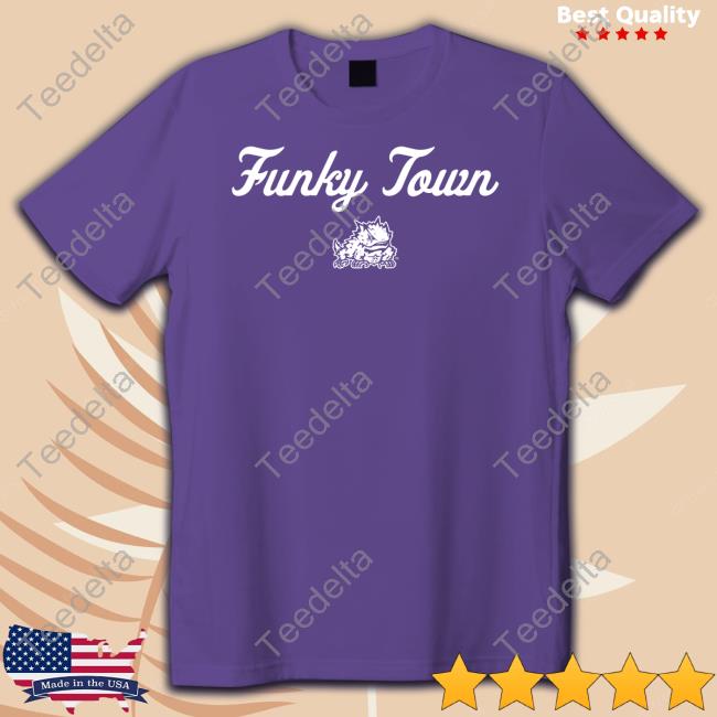 TCU Football Funky Town Go Frogs Hoodied Sweatshirt