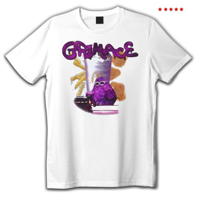 Official Grimace Giggle Grab Clothing shirt