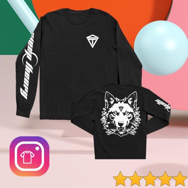 Sleep Theory Merch Store Shop Wolf Long Sleeve T Shirt