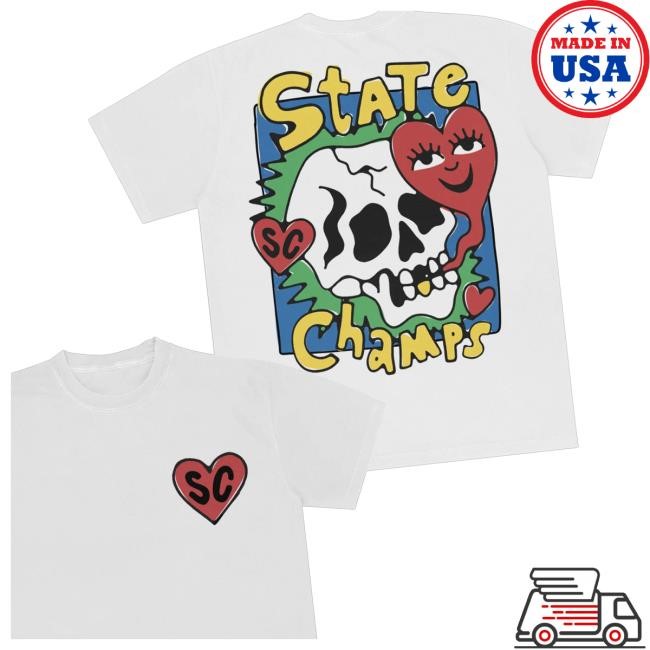 State Champs Skull Heart Sweatshirt