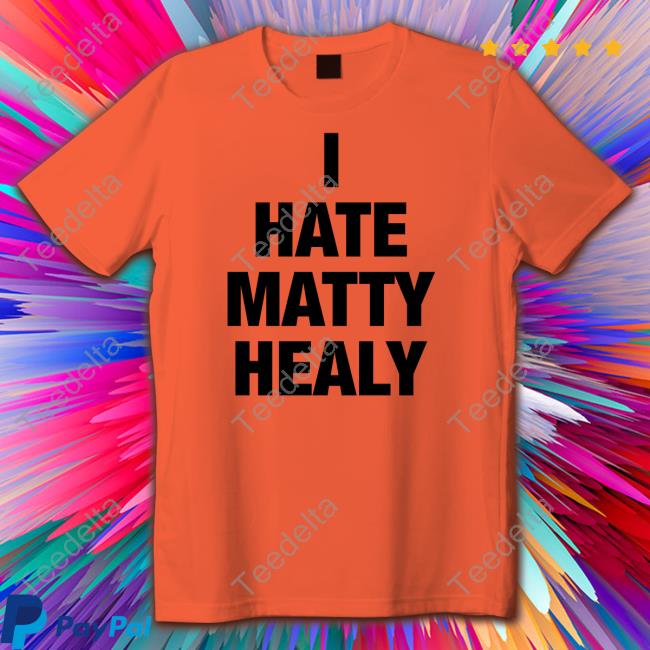 Emmyhartman Wearing I Hate Matty Healy Shirt