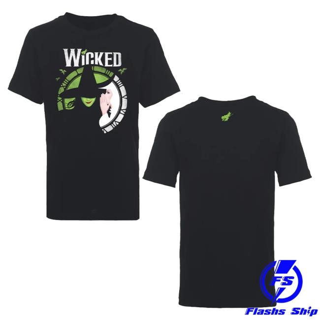 Wicked The Musical Store Wicked Youth Distressed Clock Tank Top