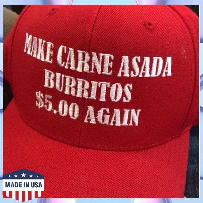 Peezy Make Carne Asada Burritos $5.00 Again Bucket Hat
