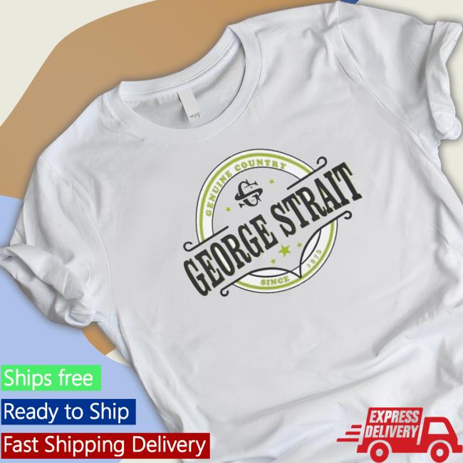 George Strait Dark Heather Pullover T-Shirt