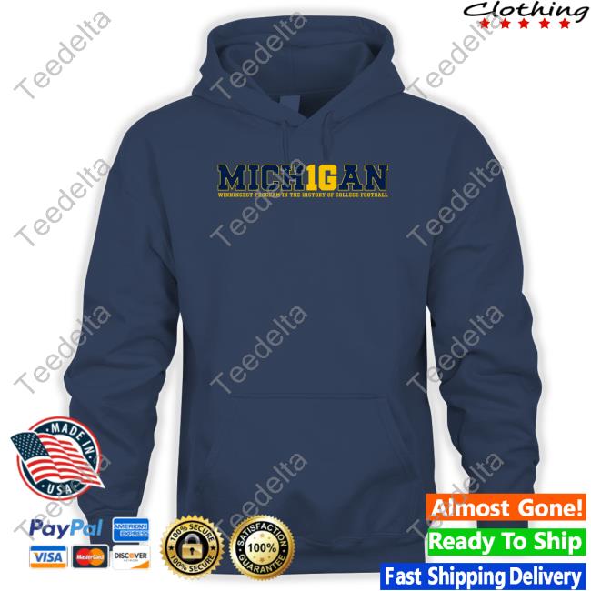Michigan Football 1000 Wins Mich1gan Tank Top