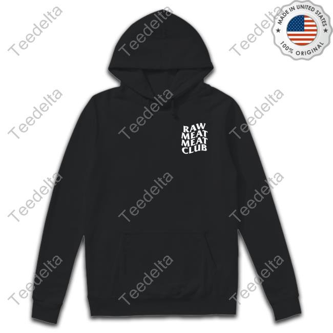 Pointcrow Shop Raw Meat Meat Club Long Sleeve T Shirt