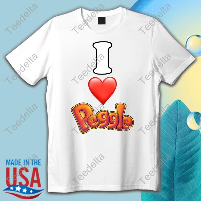 I Love Peggle Shirts