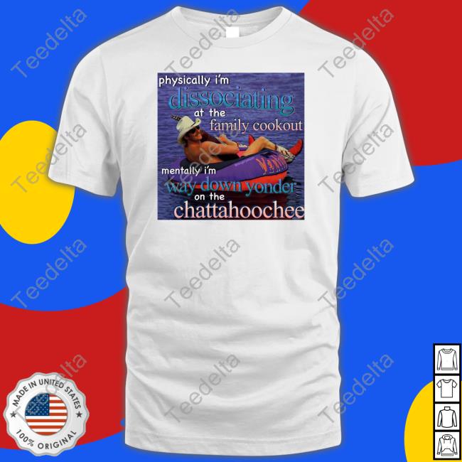 Dj Rodeo Starr Physically I'm Dissociating At The Family Cookout Shirt