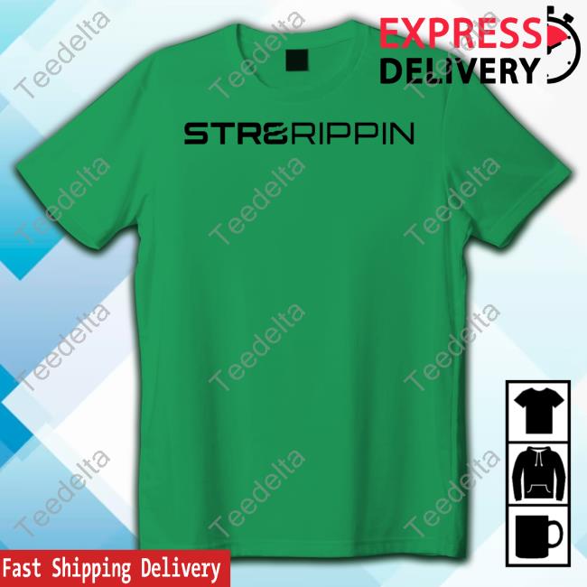 Official Str8rippin Store Modern Type T-Shirt