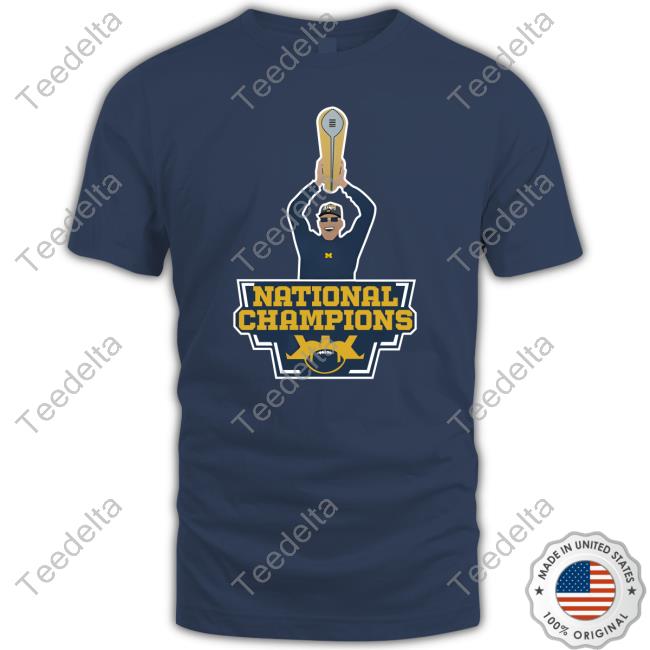 Wolverine Chronicle Harbaugh National Champions New Shirt