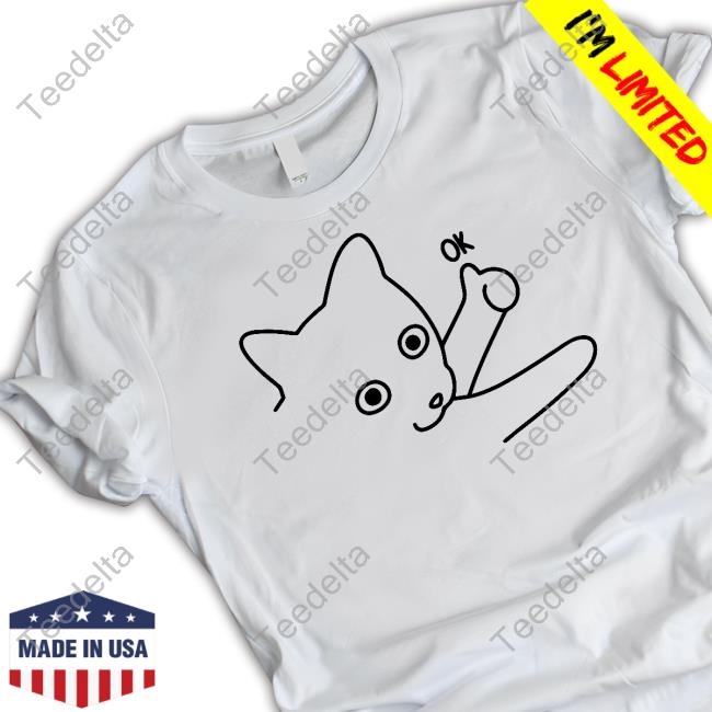 Poorly Catdraw Okie Dokie Cat Sweatshirt