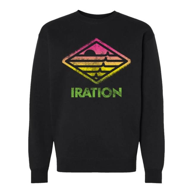Iration Neon Diamond Logo Shirt Iration Neon Diamond Logo Hoodie