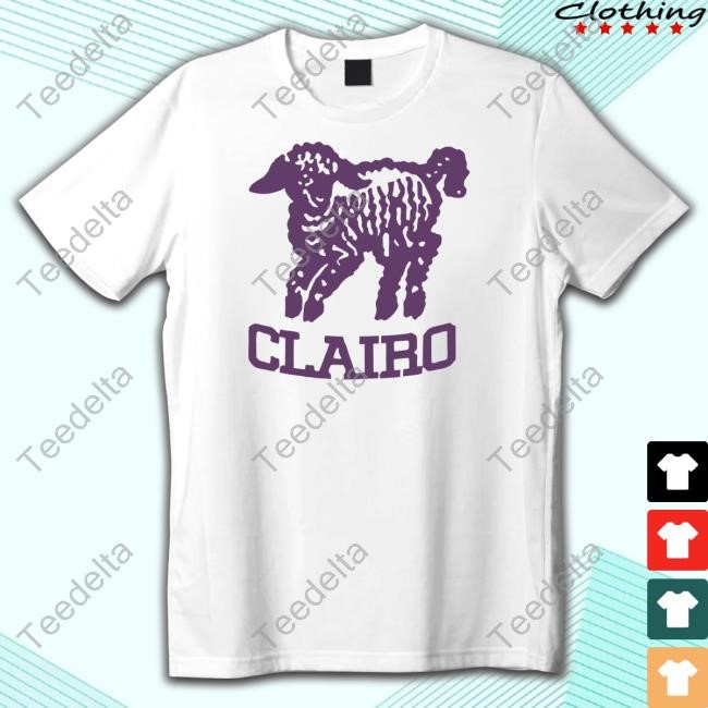 Official Clairo Charm Sheep T Shirt
