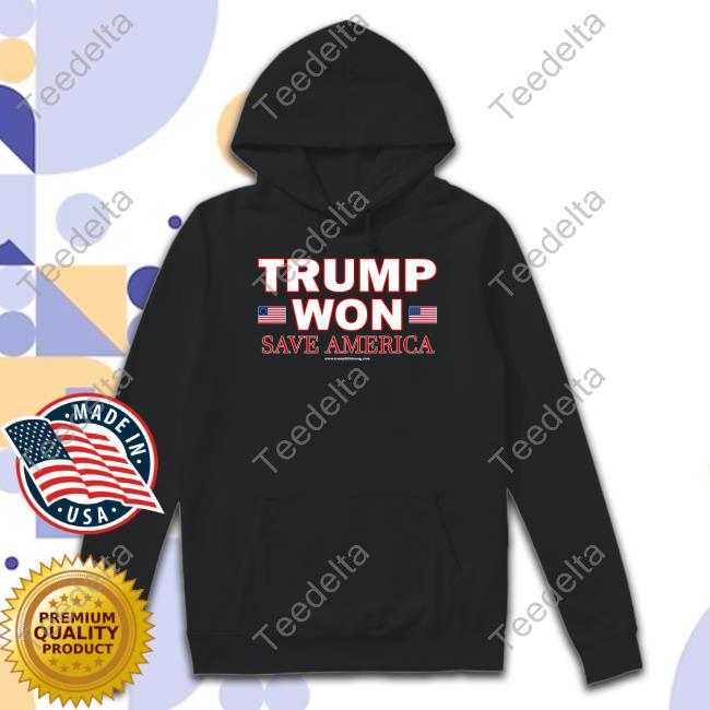 Derrick Gibson Trump Won Save America Shirts