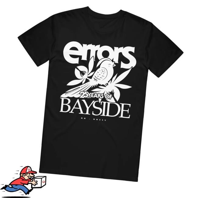 Bayside Shop Errors Anniversary Black Unisex Sweatshirt