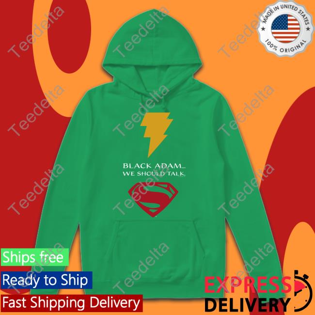 Dc Black Adam We Should Talk T Shirt