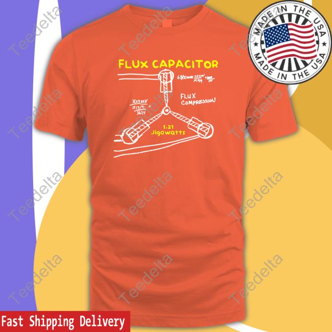 Flux Capacitor Flux Compression 1.21 Jigowatts Hoodie