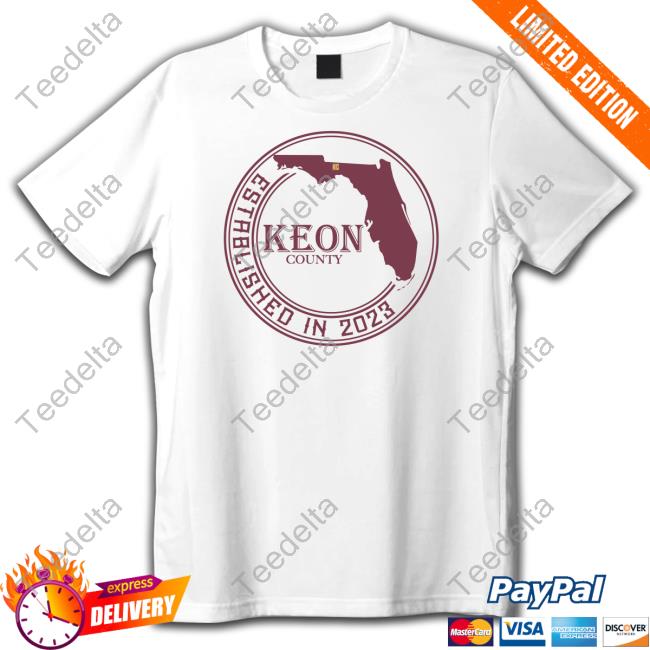 Keon County Established In 2023 Tee Shirt