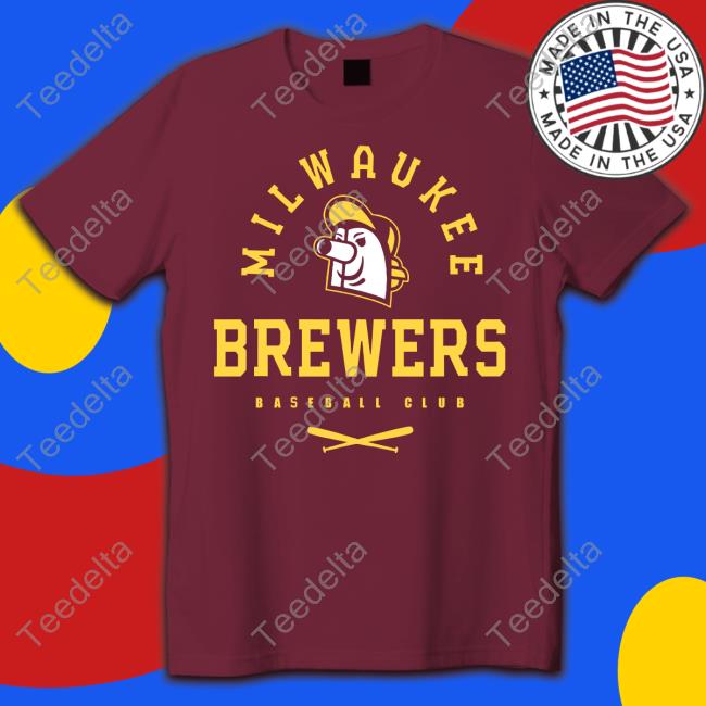 Wisconsin Milwaukee Brewers Baseball Club New Shirt