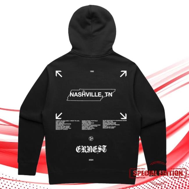 Official Ernest Official Merch Zip Tee Shirt