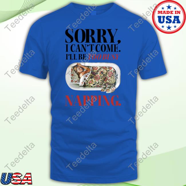 Vintagefantasymag Merch Sorry I Can't Come I'll Be Too Busy Napping Tank Top
