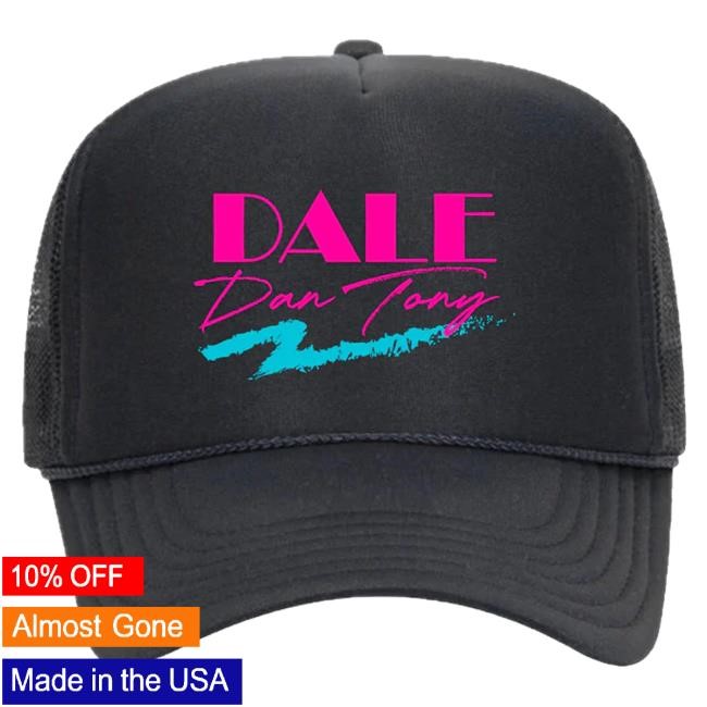 Planetriffraff Merch Dale Dan Tony Riff Raff - Dale Dan Tony Trucker (Black) new hat
