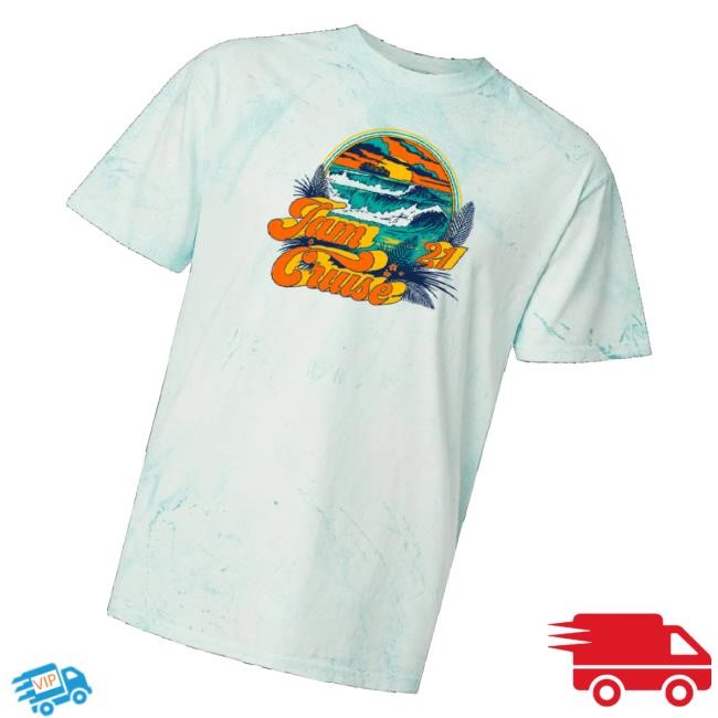Official Cloud 9 Adventures Store Jam Cruise 21 Vibe Unisex Tie Dye Tank Top Jam Cruise 21 Vibe Unisex Tie Dye Tee Shirt