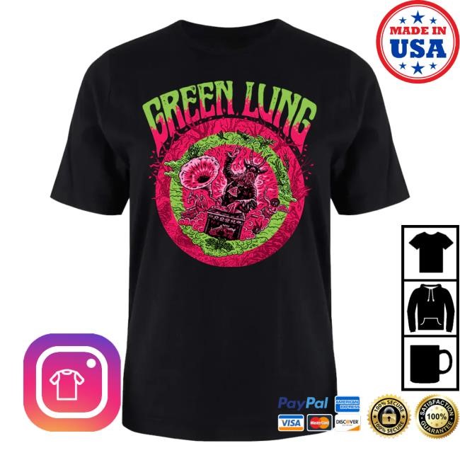 Greenlung Merch Shop Dj Goatwizard Tee