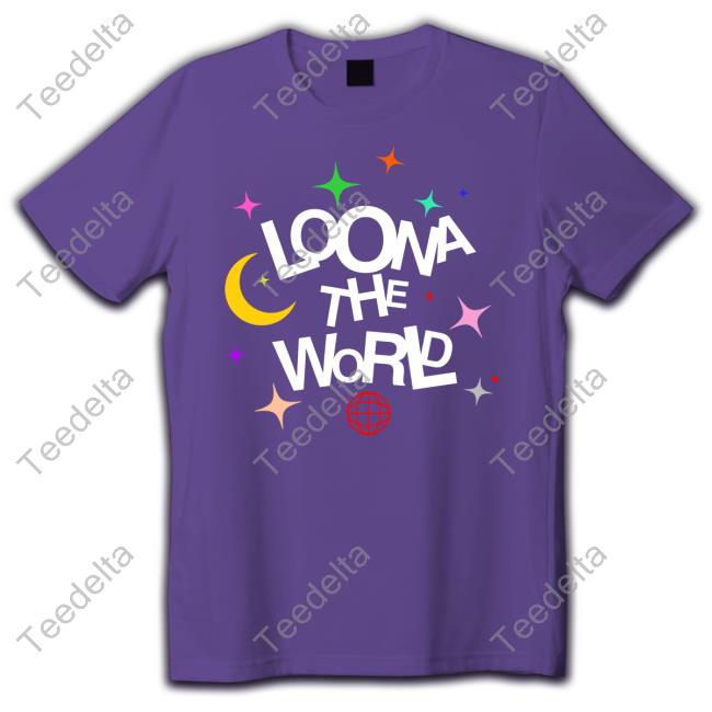 Lynettelaboy Store Loona The World Tee Lynettelaboy Loona The World Shirts