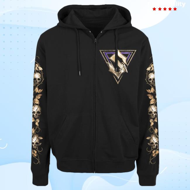 Official Sabaton Merch Store Sabaton Lady Of The Dark Zip Crew neck Sweatshirt Sabaton Shop