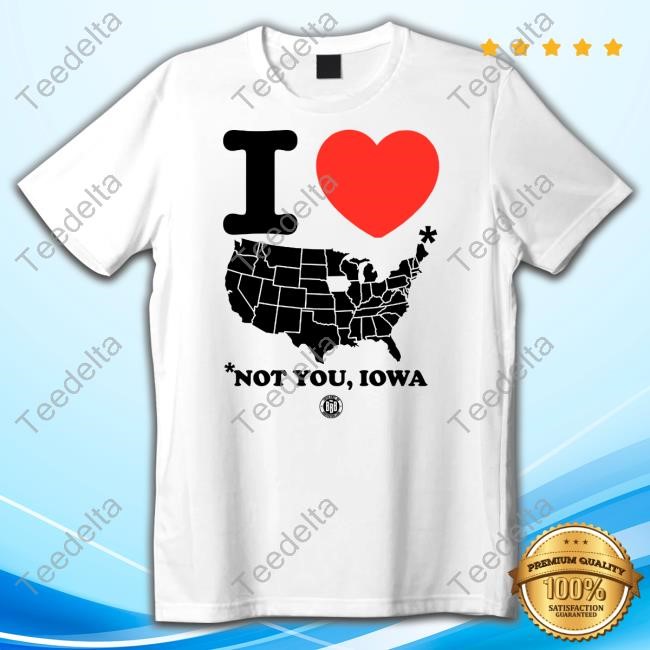Bbbprinting Store America Minus Iowa New Shirt