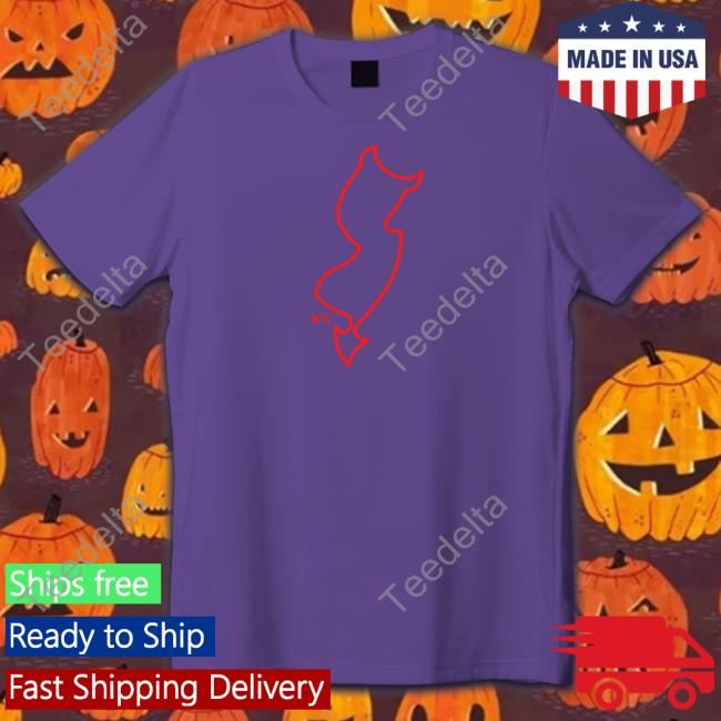 New Jersey Neon Tail Tee Breakingt Store New Jersey Neon Tail Tee Shirt