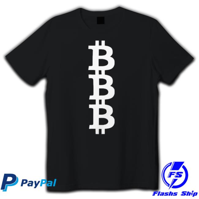 Bitcoin Billionaire Block Logo Shirt