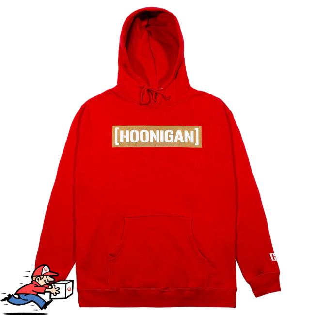 Official Hoonigan Merch Store Shop Hoonigan Game Day Crewneck Red Hoonigan Apparel Clothing