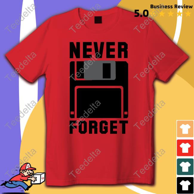 Jack Forge Floppy Disk Never Forget Tee Shirt