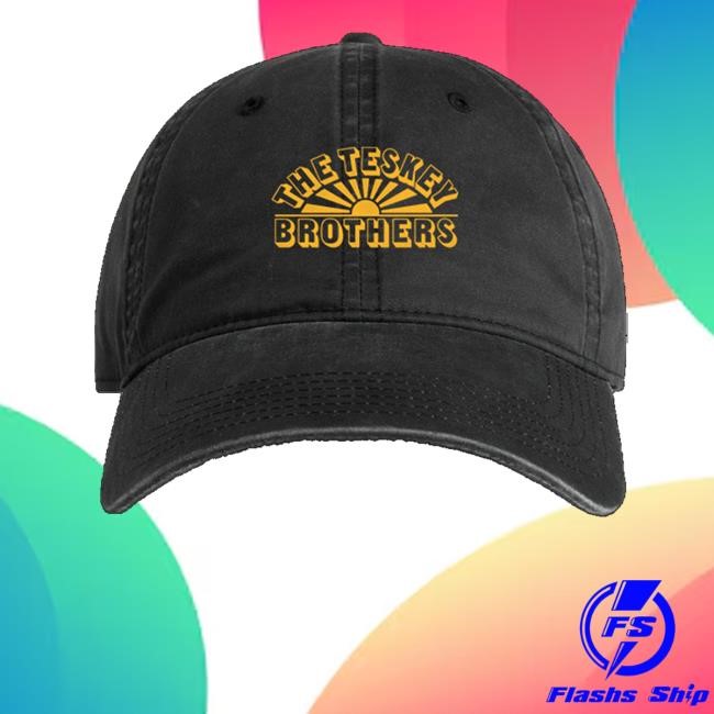 Theteskeybrothers Merch Sun Logo Black Cap