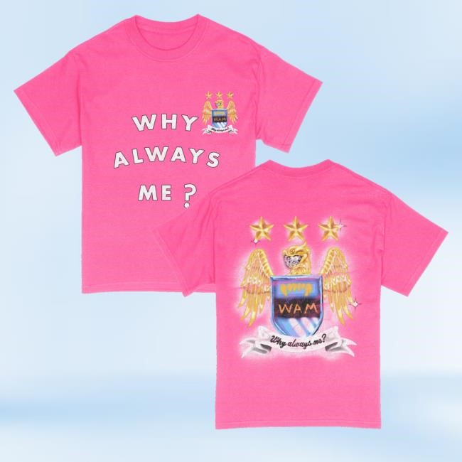 Cochise Merchandise Wam Why Always Me Crewneck Sweatshirt Cochise Merch Store Shop