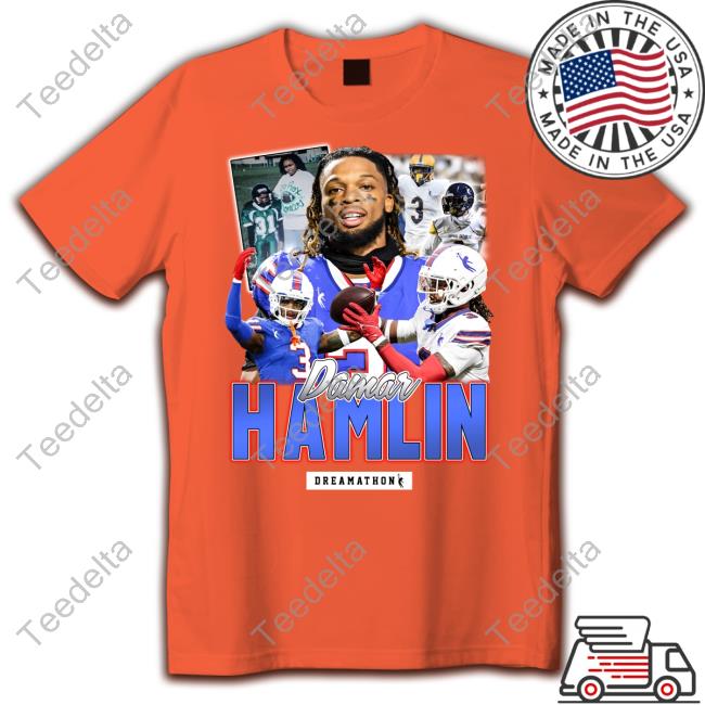 Dreamathon Merch Damar Hamlin Hoodie