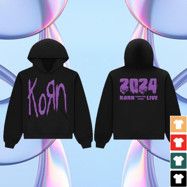 Korn Store Merch Korn Live Hoodie