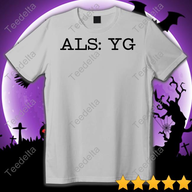 Brian Wallach Wearing Als Yg T Shirts Bsw5020