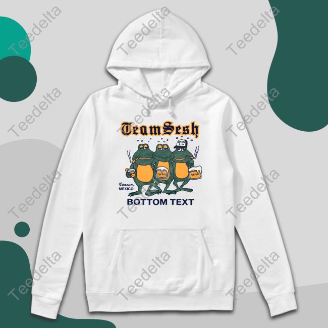 Teamsesh Frogs Bottom Text shirt